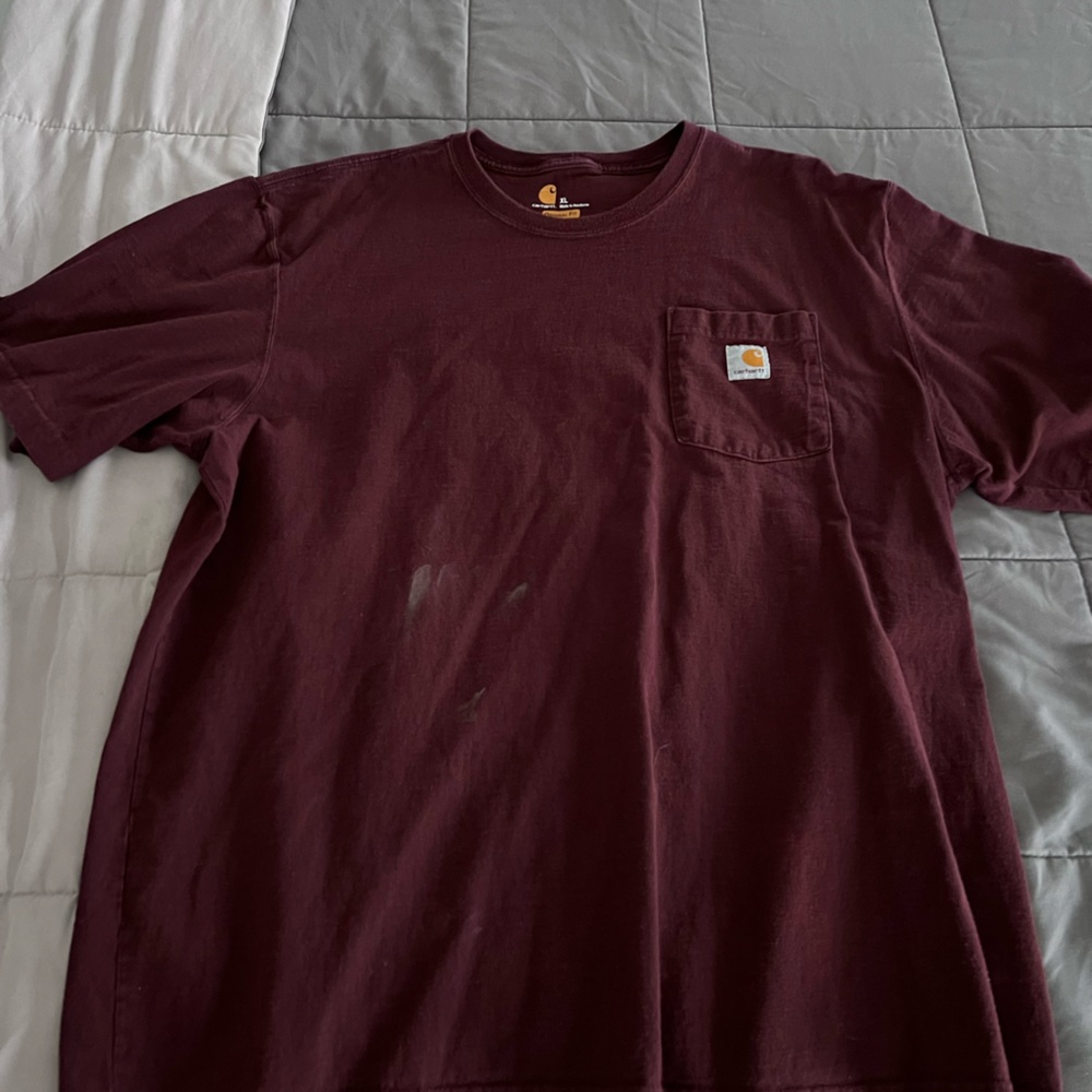 Carhartt Maroon T-shirt XL
